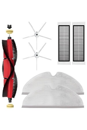 S5 Max White Roboter-Staubsauger-kompatibles Erneuerungsset – Bürstenvorhang-Hepa-Filter Vollflächenmopp ozem82 - 2