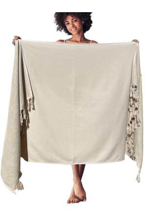 MNZ-Saade 95x180 سم من مسحوق البشطمال 100% قطن SAADE PSTTL. HVL - CottonTherapy