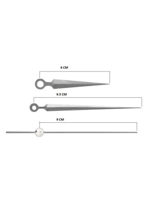 Saat Mekanizması-1 Adet 22 Mm Uzun Set Sessiz Duvar Saati Mekanizması Askılı (A.GÜMÜŞ) - 4