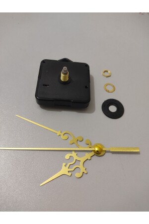 آلية ساعة MNZ - آلية ساعة حائط ساكن أكار 16 مم - ساعة يد - دقيقة يد - ثواني - مع معلقة - Exizticaret