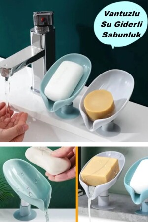طبق من الصابون من نوع MNZ مع كوب الصق ومصدر المياه - Aygoren Home