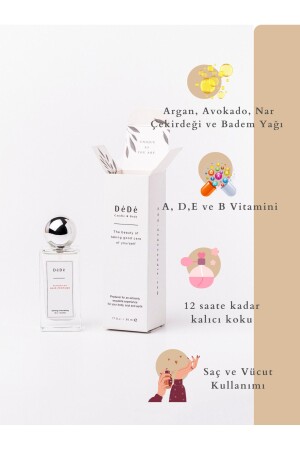 Saç Bakım Parfümü - Yenileyici Çiçeksi Ve Pudra Kokulu Refreshing Hair Perfume - 3