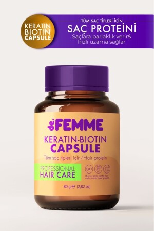 Saç Bakım Proteini -dökülmelere Ve Yıpranmalara Karşı Hair Profosyonel Saç Bakımı Özel Ürün - De Femme