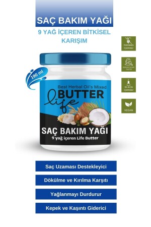 Saç Bakım Yağı 190 ml Saç Besleyici Ve Güçlendirici - 1