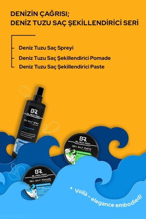 Saç Deniz Tuzu Spreyi - Sea Salt Spray Orta Tutuşlu Hacimlendirir Anti Uv Saç Şekillendirici - 4