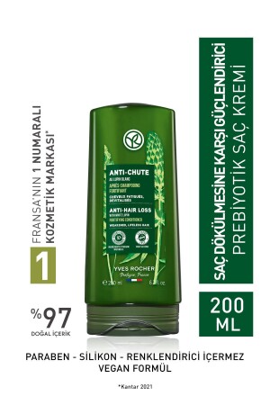 Saç Dökülmesine Karşı (anti-chute) Güçlendirici Prebiyotik Saç Kremi - Vegan-200 Ml- 52694 - 2