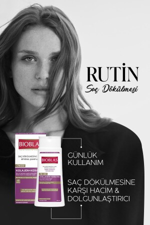 Saç Dökülmesine Karşı Hacim Şampuan 360 ml - İnce ve Hacimsiz saçlar için - 4