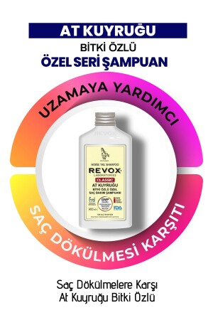 Saç Dökülmesini Engelleyen At Kuyruğu Bitki Özlü Şampuan 400 Ml 2 Adet - 3