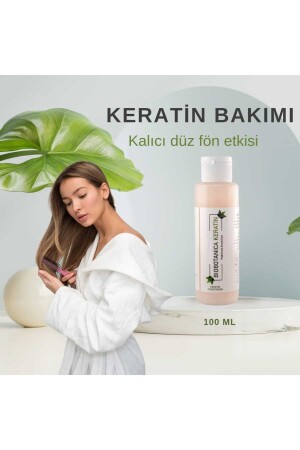 Saç Düzleştirici Keratin Bakımı Brezilya Fönü 100 ml - 1