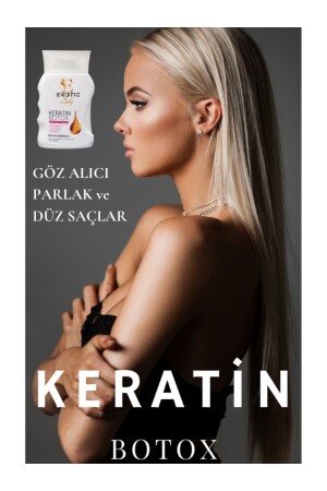 Saç Keratin-Brezilya Fönü-Kalıcı Düzleştirici Botox 120ML - Exotic Lady