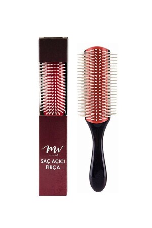Saç Şekillendirici 9 Sıra Fırça Tarak Styling Brush - Dopagu