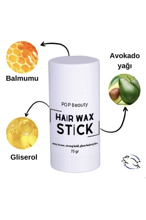 Saç Şekillendirici Stick Wax- Hair Wax Stick- 75gr - 2