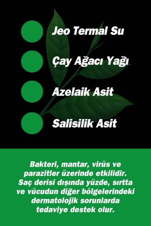 Saç Ve Vücut Şampuanı 400 - 100 Ml Black ( Çay Ağacı Yağı - Tea Tree Oıl) - 3