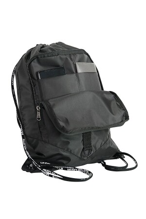 Sackpack Sporttasche Schwarz - 7