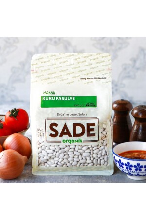 SADE ORGANİK KURU FASULYE 500 GR 2 Lİ PAKET - 4