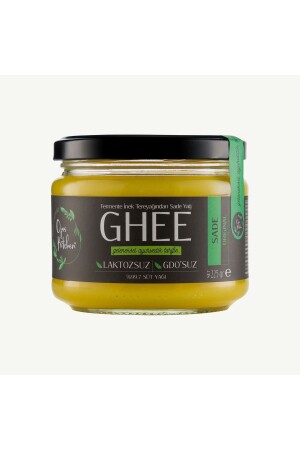 Sade Yağ - Ghee 225 gr – Laktozsuz- Kazeinsiz- Gdo’ Suz – Saf Yağ - Sadeyağ - 1