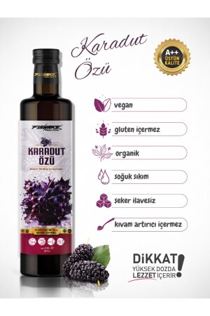 Saf Doğal Karadut Özü 700 gr ( Glikoz- Koruyucu - Renklendirici Içermez ) - 2