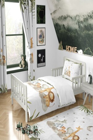 MNZ-Safari نمط غطاء القماش مجموعة شريططططابع TLAN-041 - Talia Home