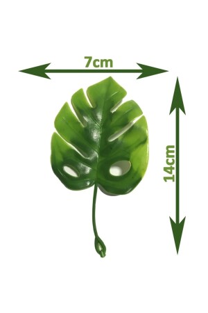 Safari Dogum Günü Partisi Için Yaprak 5 Palmiye 5 Deve Tabanı Monstera Süsleme Yapay Çiçek kdr-palmiye-devetabanı-5 - 8