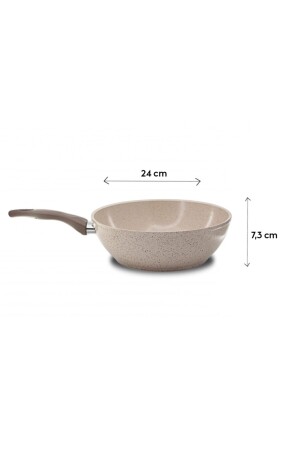 Safran-Granit-Wok-Pfanne 24 cm EZGRWOK24443 - 4