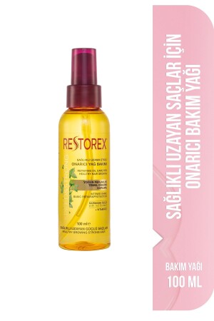 Sağlıklı Uzama Etkili Onarıcı Saç Bakım Argan Yağı 100 ml - Restorex