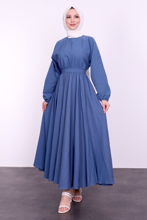 Saisonales Hijab-Kleid - 4