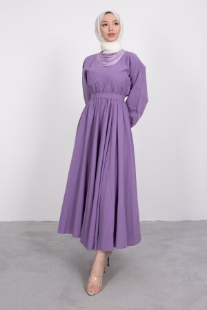 Saisonales Hijab-Kleid - 4