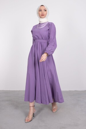 Saisonales Hijab-Kleid - 5