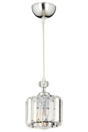 Saka Single Chrome Crystal, Stone Modern Design Kitchen Crystal Pendelleuchte Kronleuchter 7000-1097-10-01 - 4