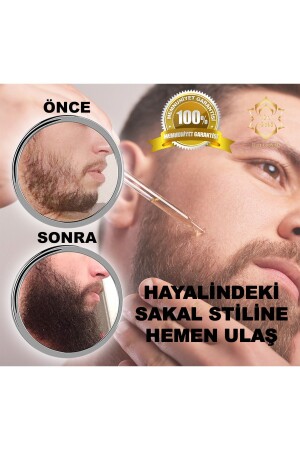 Sakal Dolgunlaştırıcı Ve Canlandırıcı Bakım Serumu& Sakal Serumu&beard Oil - 4