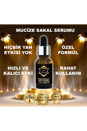 Sakal Dolgunlaştırıcı Ve Canlandırıcı Bakım Serumu& Sakal Serumu&beard Oil - 5