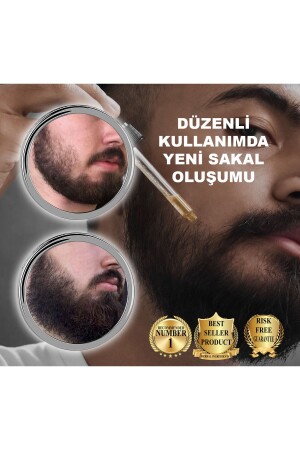 Sakal Dolgunlaştırıcı Ve Canlandırıcı Bakım Serumu& Sakal Serumu&beard Oil - 6