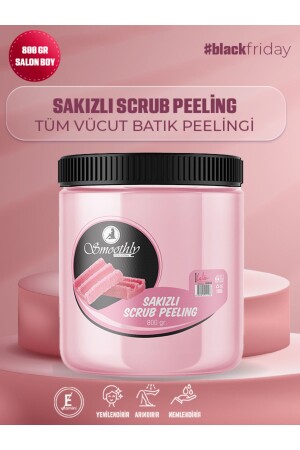 Sakız Aromalı Canlandırıcı & Yumuşatıcı El Ayak Ve Vücut Bakım Peelingi 800gr SAKIZPEELİNG800GR - 1