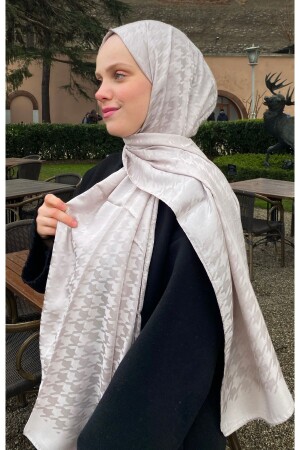 النمط من الحجر القطن جاكارد شال - Mis İpek