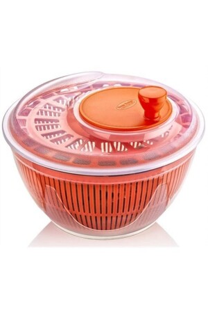 Salata Kurutucu Süzgeçli Salata Kurutma Selesi Salad Spinner - 6