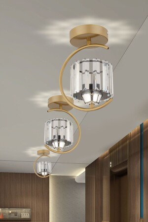 SALDA CRYSTAL HEADLINE SINGLE TOLD PLAFONIER CHANDELIER AV-AVZ0118 - 1