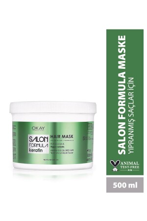 Salon Formula Haarmaske Keratin 500 ml - 1