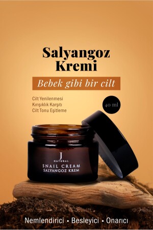 Salyangoz Kremi - Yaşlanma Ve Kırışıklık Önleyici - Onarıcı Ve Hücre Yenileyici - 45 ml TYC00210925708 - 4