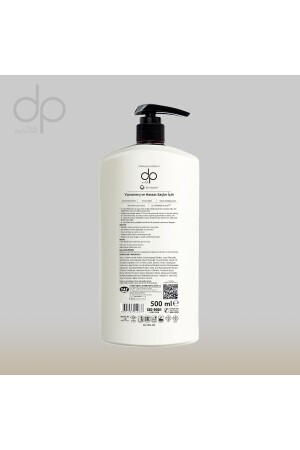 Salzfreies Shampoo, Baumwollmilch und Weizenprotein, 6 Stück, 500 ml - 3