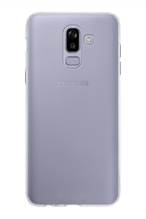 Samsung Galaxy J8 kompatible Hülle, transparente Silikonhülle KM1MMSAMJ8 - 1