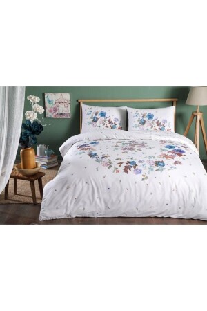 Sander Blue Bettbezug-Set für Einzelbett 8682475040877 - 1