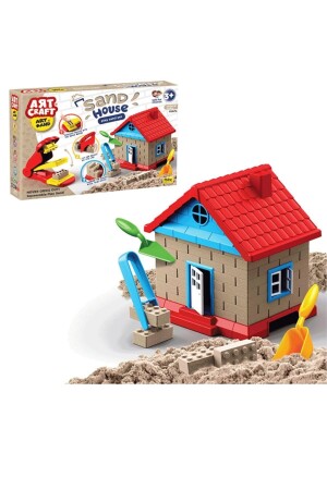 Sandhaus-Spielknete-Set, Spielzeug, Kinetic-Sand-Serie, Sandhaus, Tr-054868, Sandhaus - 3