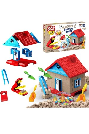 Sandhaus-Spielknete-Set, Spielzeug, Kinetic-Sand-Serie, Sandhaus, Tr-054868, Sandhaus - 4
