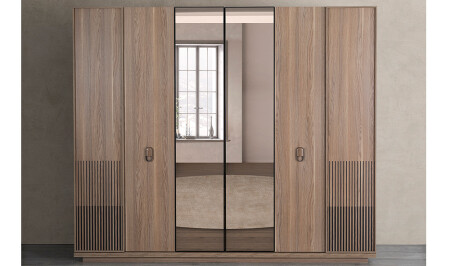 Santino 6 Kapılı Gardrop - Cadde Yıldız