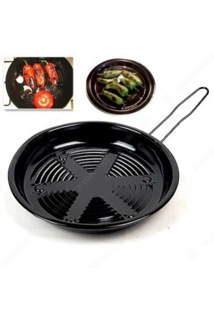 MNZ-Enamel حفرة مع اليد الكستنتات الكستنتات حفرة حفرة البيض الفلفل حفرة الذرة ZUBA-ENAMEL-GRILL - ZÜBAHOME