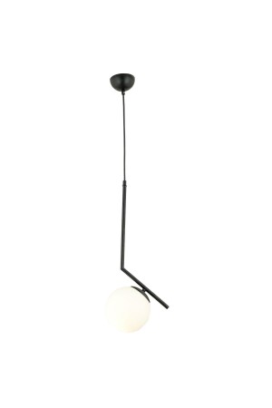 Sara Single Black Pendelleuchte Moderne Pendelleuchte Küche Wohnzimmer Pendelleuchte Kronleuchter 3456-01-BL - 6