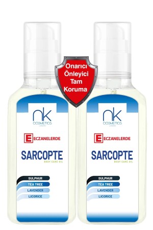 Sarcopte Koruyucu Uyuz Cilt Bakım Losyonu Güçlü Formül Lavanta Kokulu 125 ml * 2 Li Avantajlı Paket 8699936963552 - 2