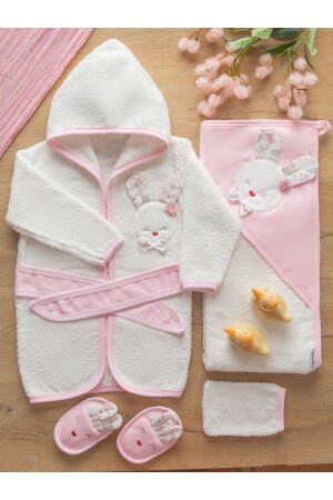 ملابس حمام الطفل المعدل فتاة عضوية مضادة للبكتيريا خاصة مطوي - Sarebaby