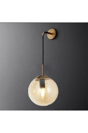مصباح المعلقة من MNZ Modern Globe Glass Sconce LMBDR3523S1 - Lambadar