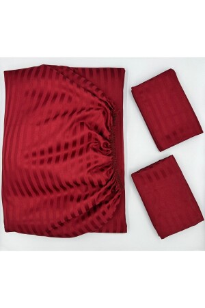 Saten Lastikli Çarşaf + Kapaklı Yastık Kılıfı (yüksek Köşe Derinliği ) ***son Trend*** - Pınarhome Collectıon